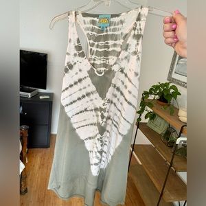 C&C California tie dye tank top